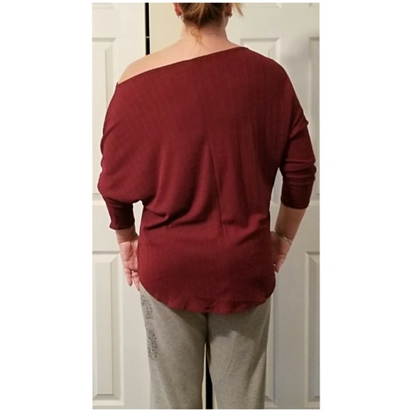 Neck Rib Knit Sweater - Picture 5 of 5